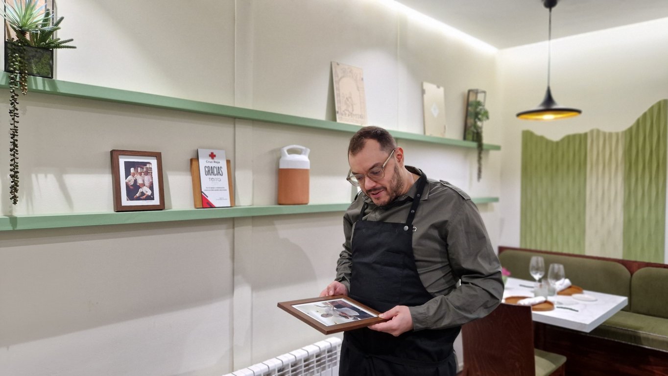 Chef Roberto Terradillos. Restaurante Terra Palencia